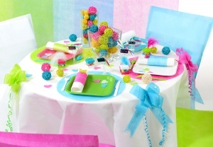 Bapt&ecirc;me Communion Mariage D&eacute;coration de table