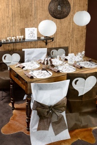 Bapt&ecirc;me Communion Mariage D&eacute;coration de table