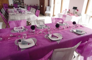 Bapt&ecirc;me Communion Mariage D&eacute;coration de table