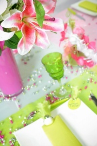 Bapt&ecirc;me Communion Mariage D&eacute;coration de table