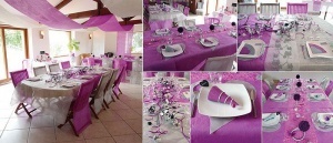 Bapt&ecirc;me Communion Mariage D&eacute;coration de table