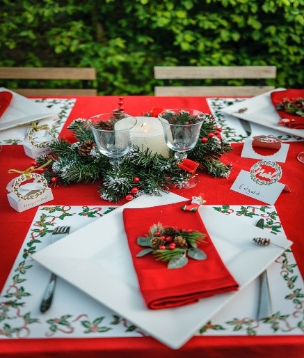 Des décorations de table festives pour Noël ! - Maisons de Campagne